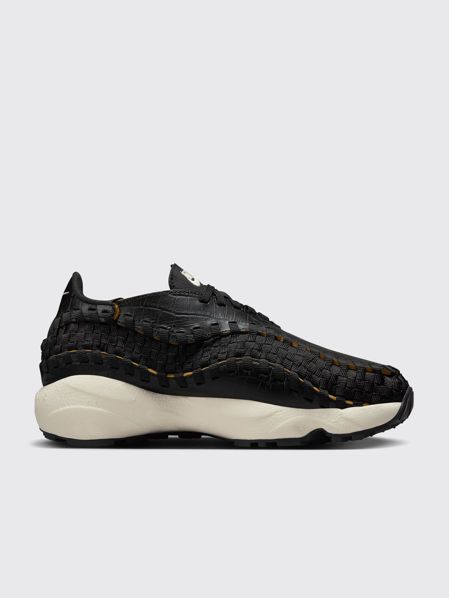 NIKE W AIR FOOTSCAPE WOVEN PREMIUM BLACK / PALE IVORY - 2