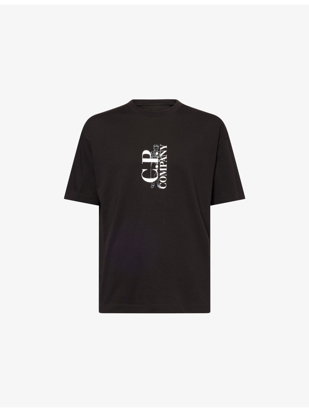 Logo-Print Crewneck Cotton T-Shirt - 1