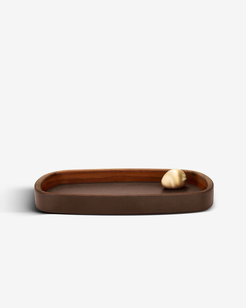 Pebble Accessory Tray - Brown 1