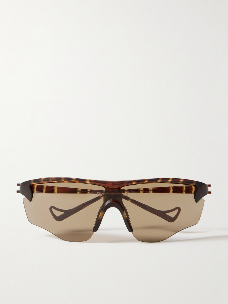Junya Racer D-Frame Tortoiseshell Polycarbonate Sunglasses 1