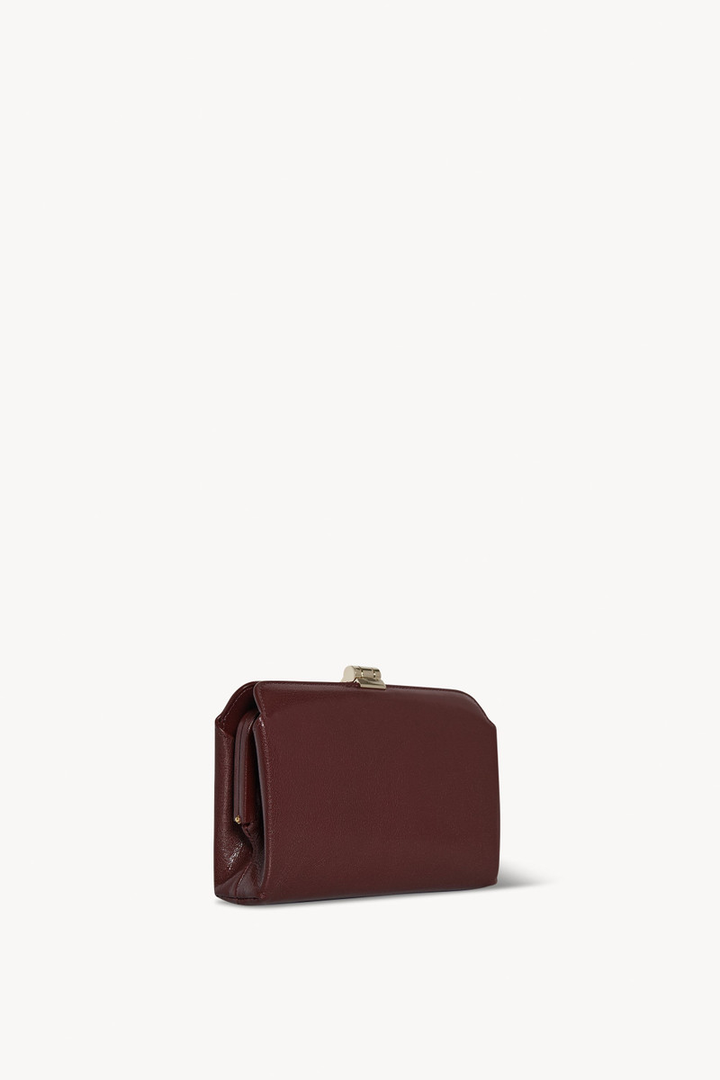 The Row Amazon Clutch in Leather outlook