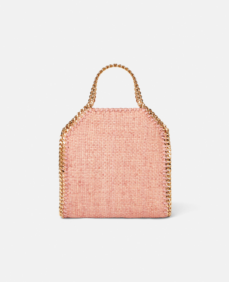 Falabella Tiny Woven Raffia Tote 3