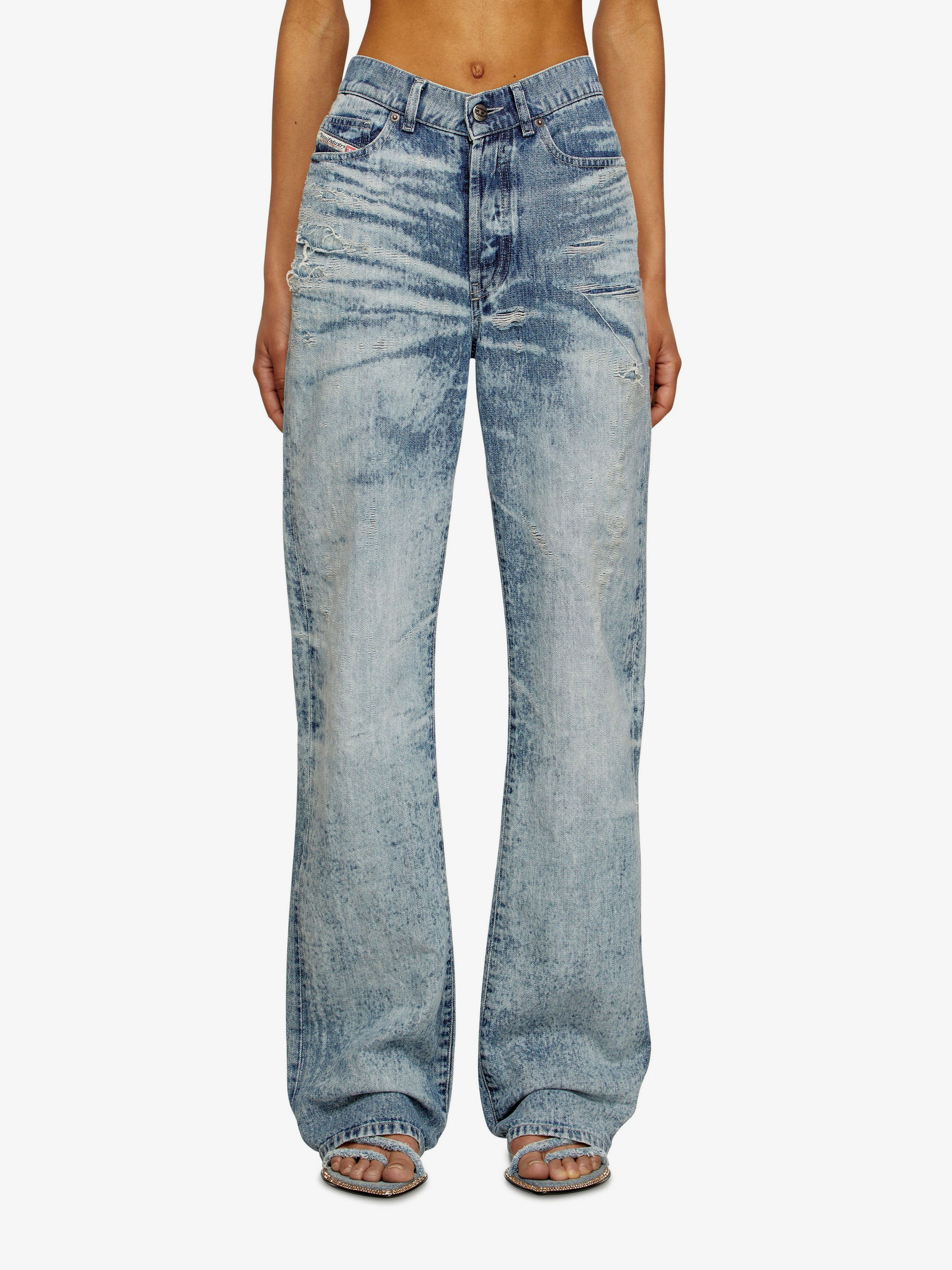 1971 D-Sent Jeans With Distressed Effect - 3