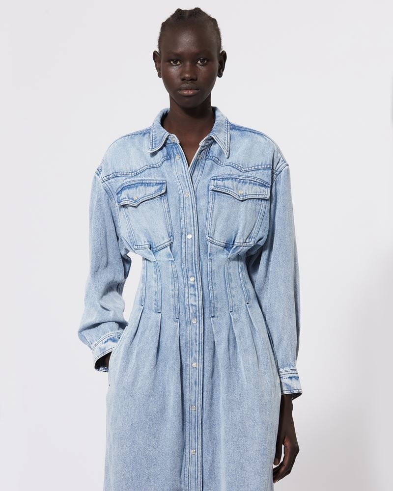 Isabel marant denim dress hotsell