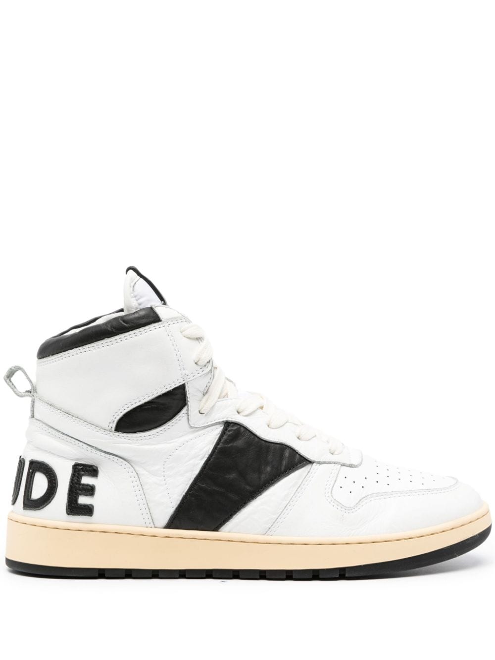 Rhecess high-top leather sneakers - 1