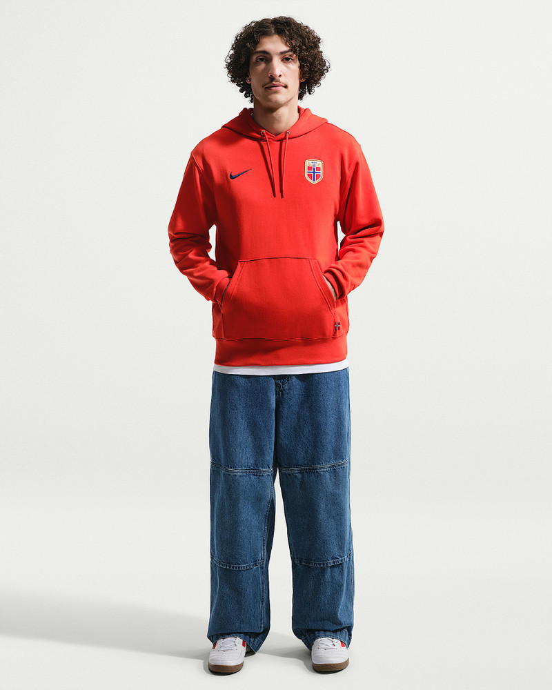 Norway Club Men's Nike Soccer French Terry Pullover Hoodie 4