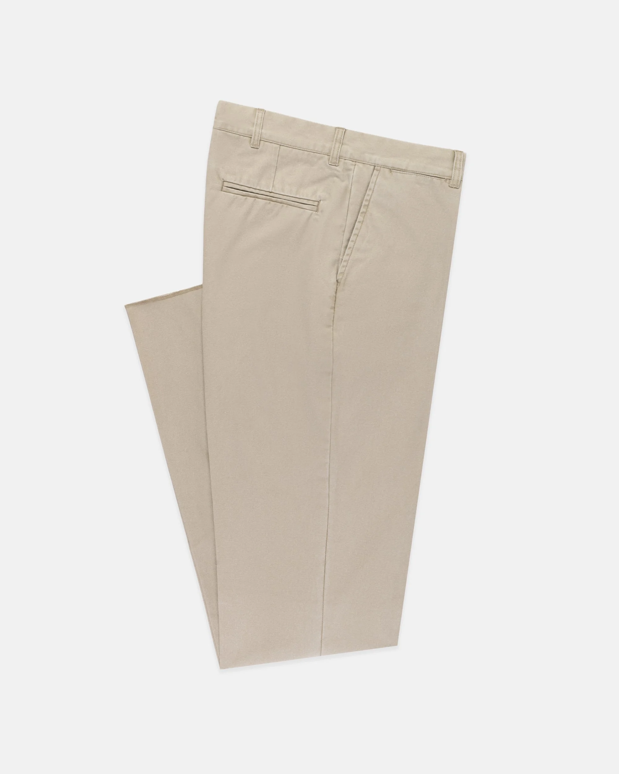 KHAKI WASHED CANVAS CAPE COD PANT - 1
