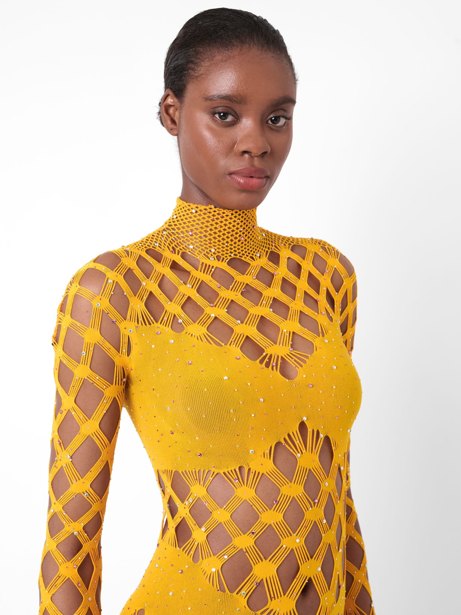 DOLLAR PLAYSUIT SAFFRON - 7