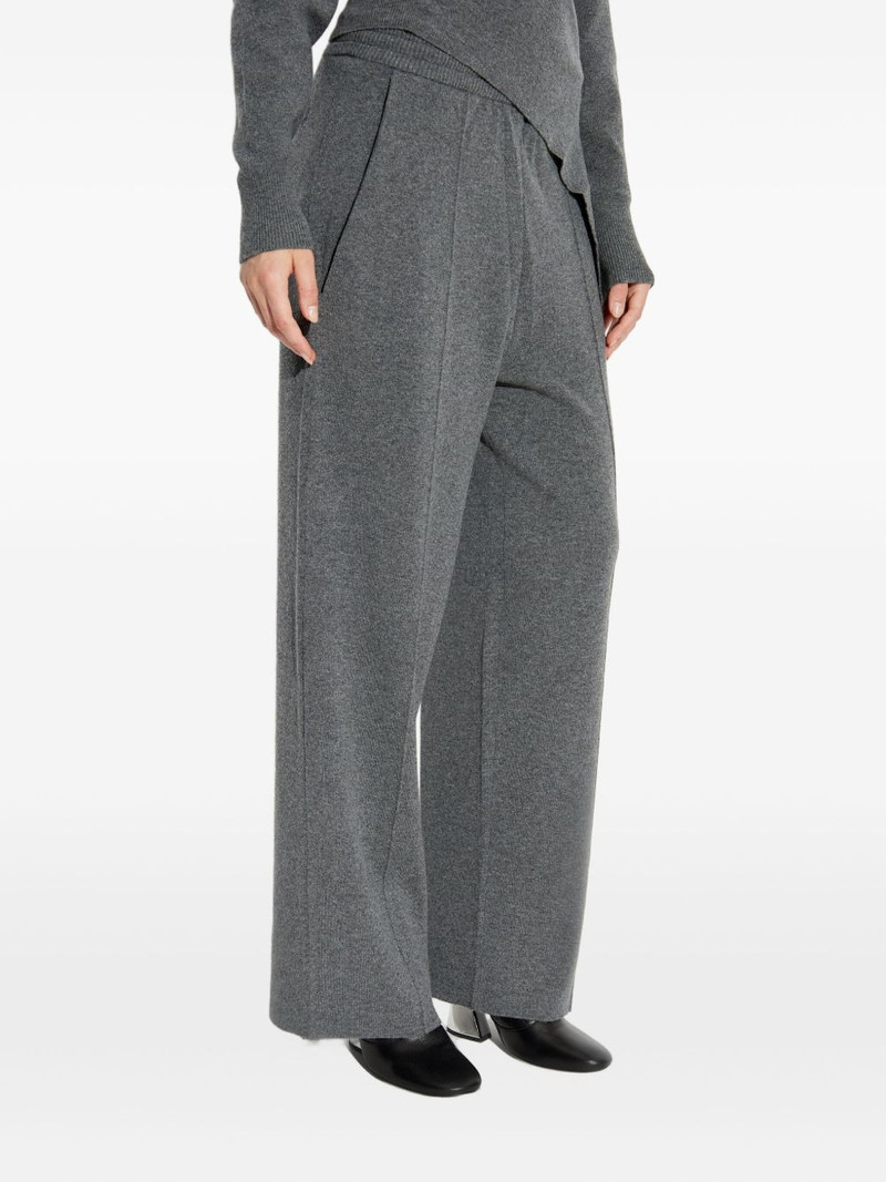 elastic-waistband side-seam trousers 3