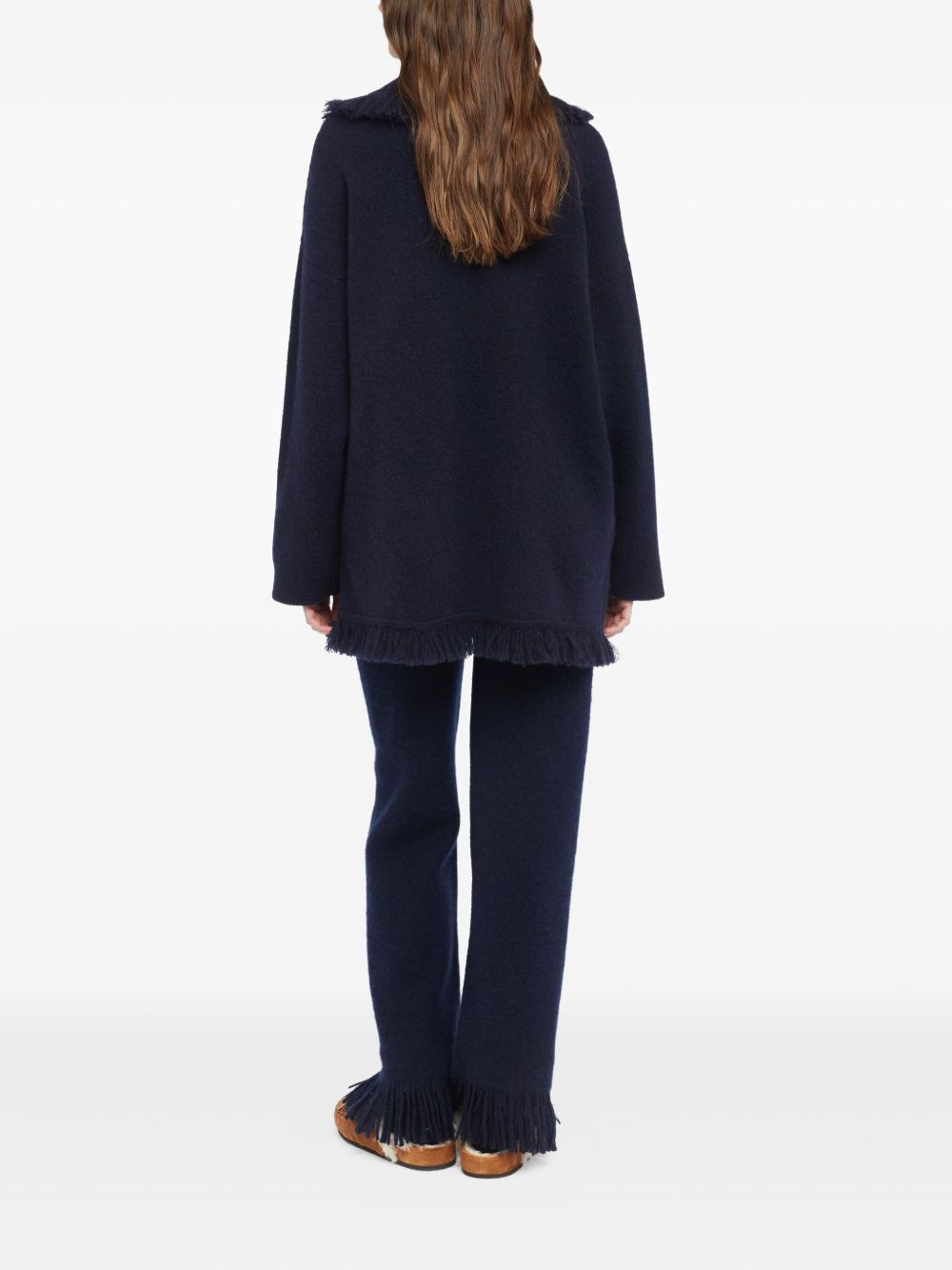 fringed cardigan - 4