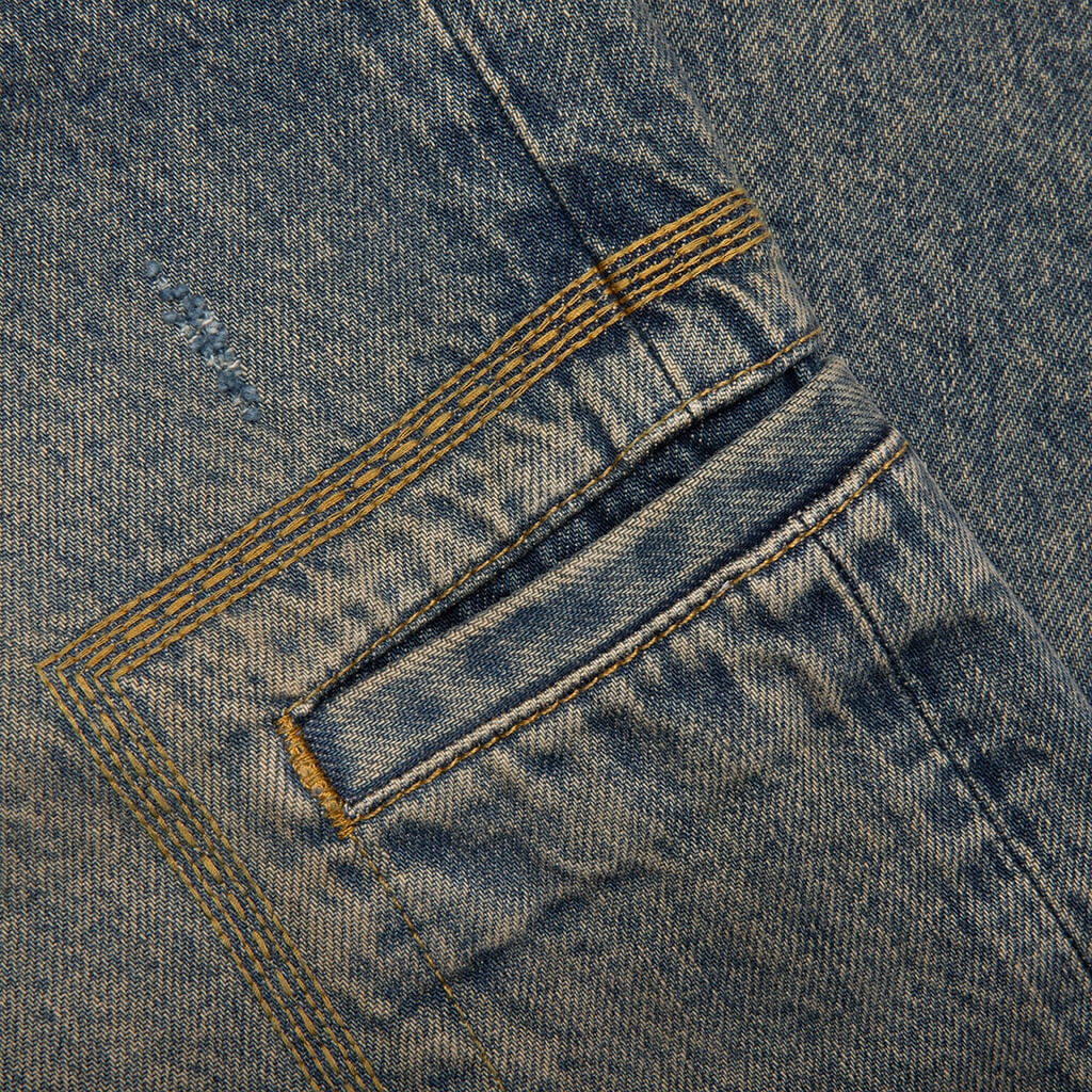 R3 DRIVE DENIM - TOBACCO BLUE - 5