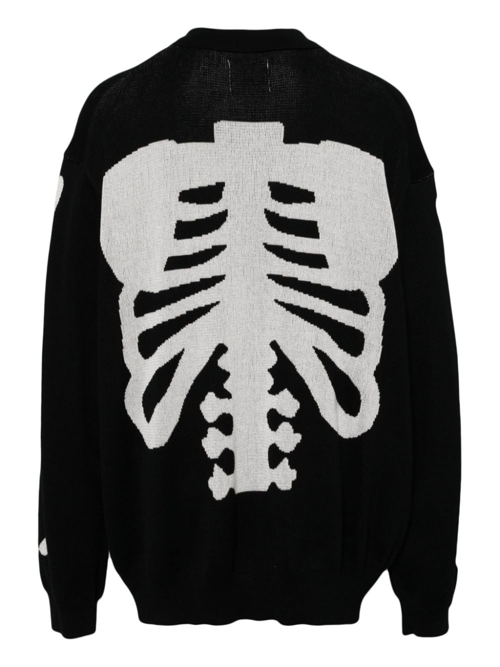 bone polo collar sweatshirts - 2