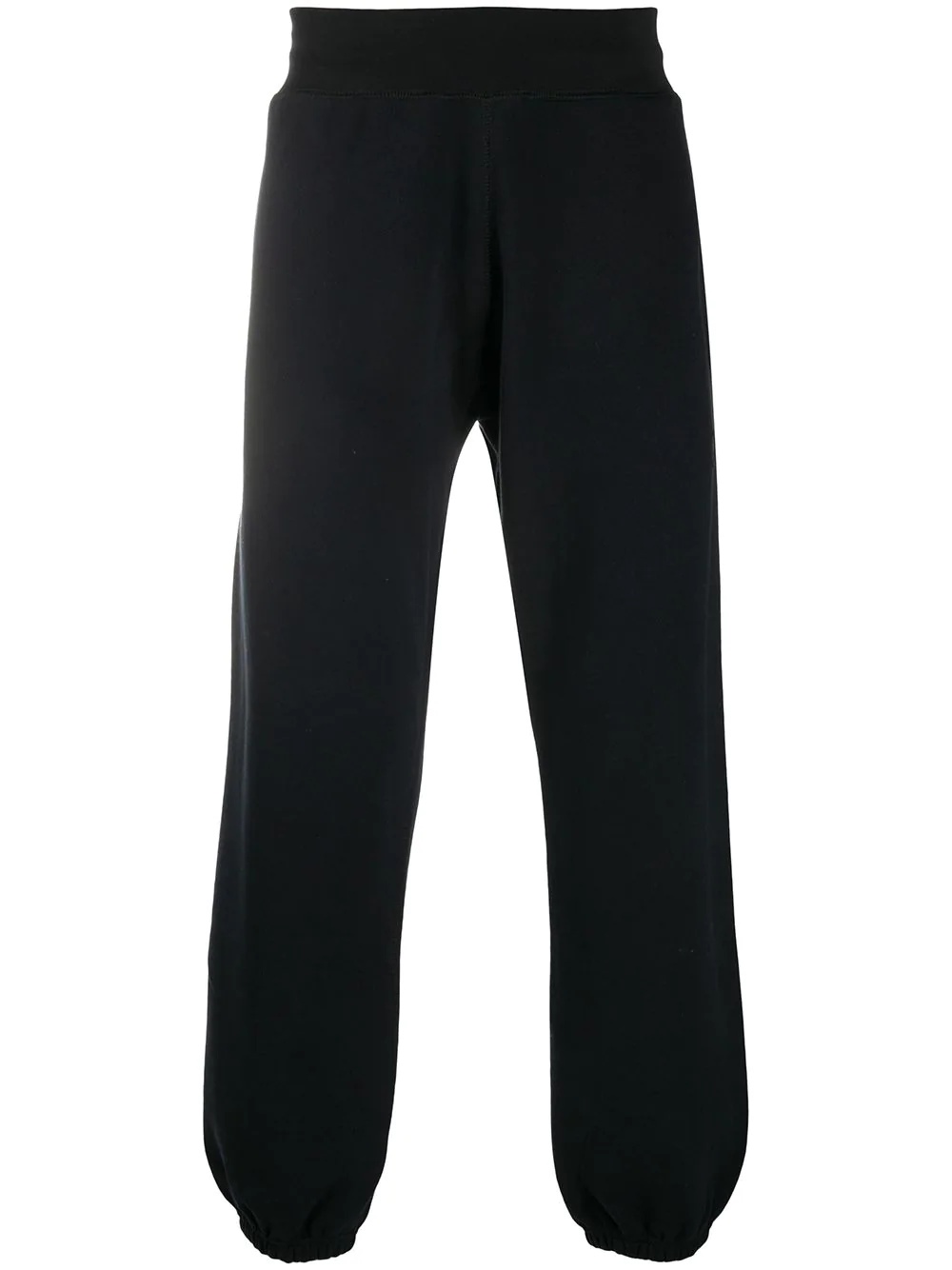 logo patch track trousers - 1