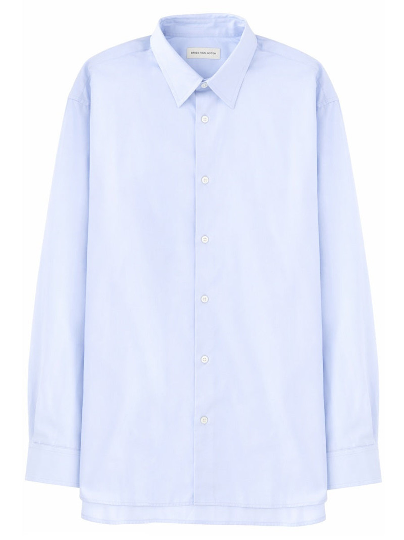 DRIES VAN NOTEN Short Sleeve Cotton Shirt - 1