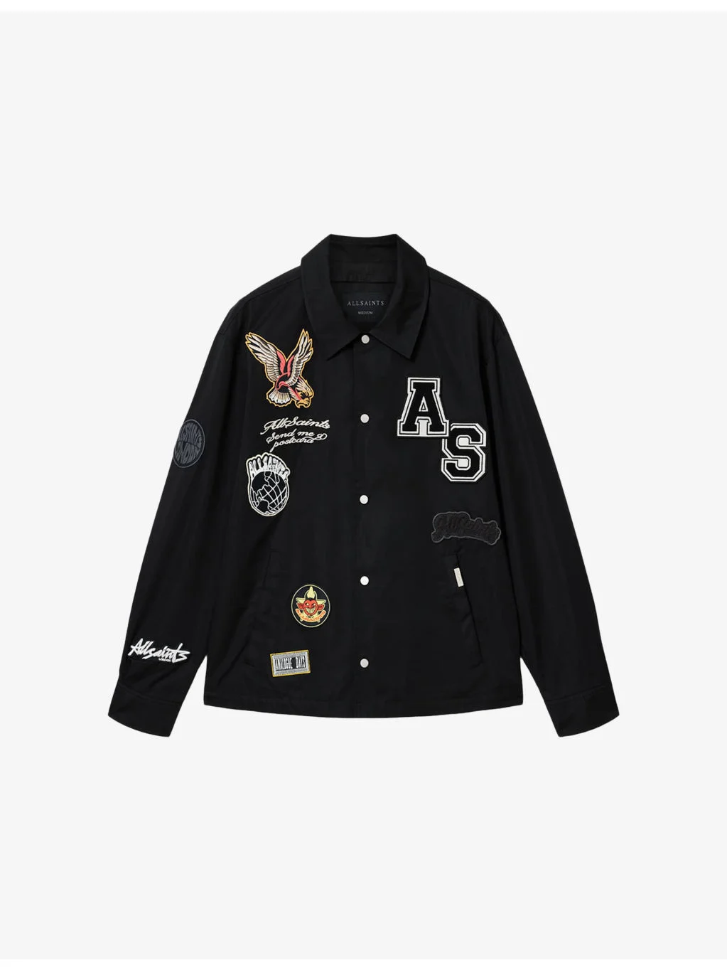 Soundman Coach Cotton-Blend Shacket - 1