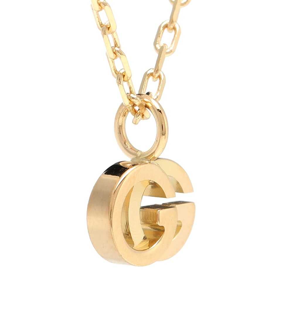 Double G 18kt gold and topaz necklace - 4
