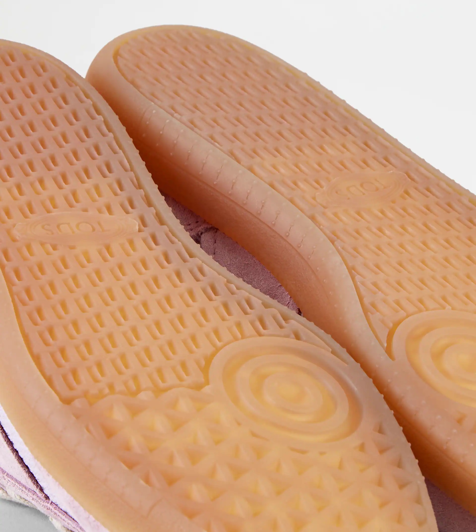 TOD'S TABS SNEAKERS IN SUEDE AND TECHNICAL FABRIC - VIOLET - 6