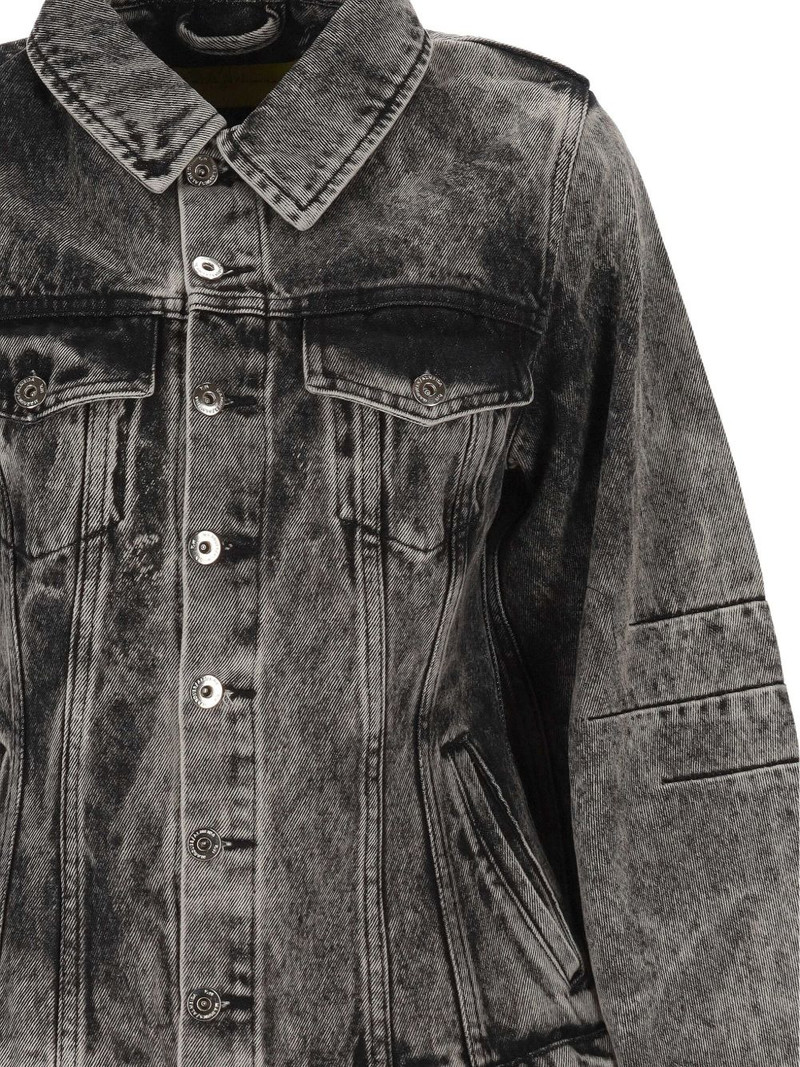 crystal-embellished denim jacket 3