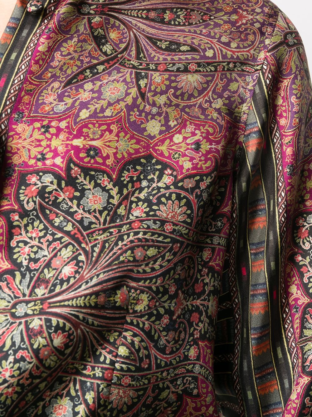 paisley long sleeve shirt - 5