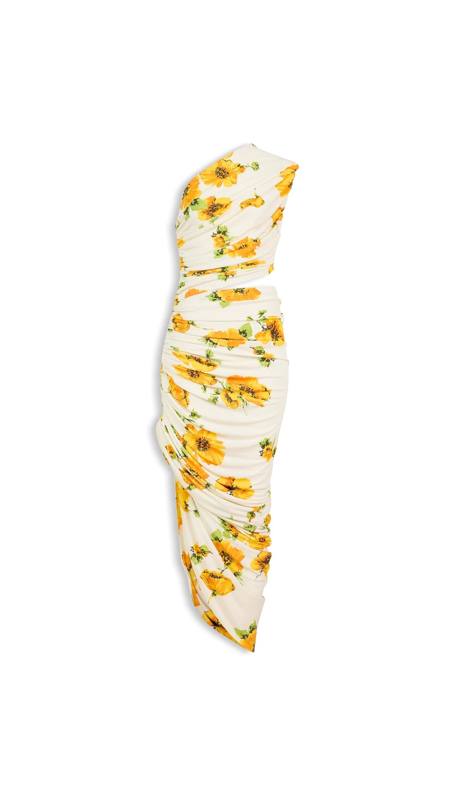PRINTED CUTOUT DRESS - 1
