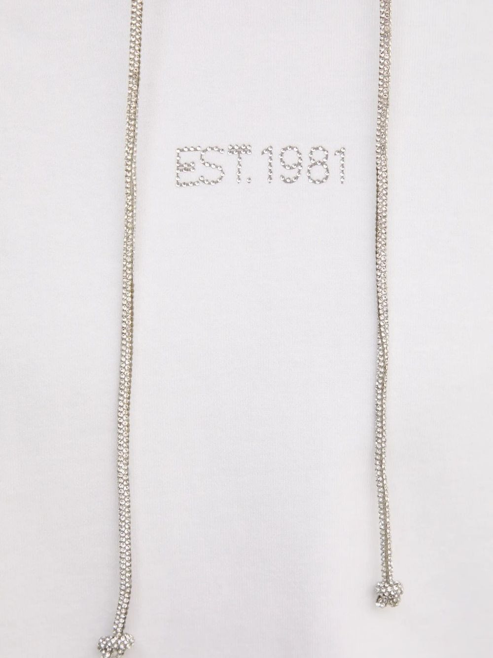 rhinestone-embellished hoodie - 4