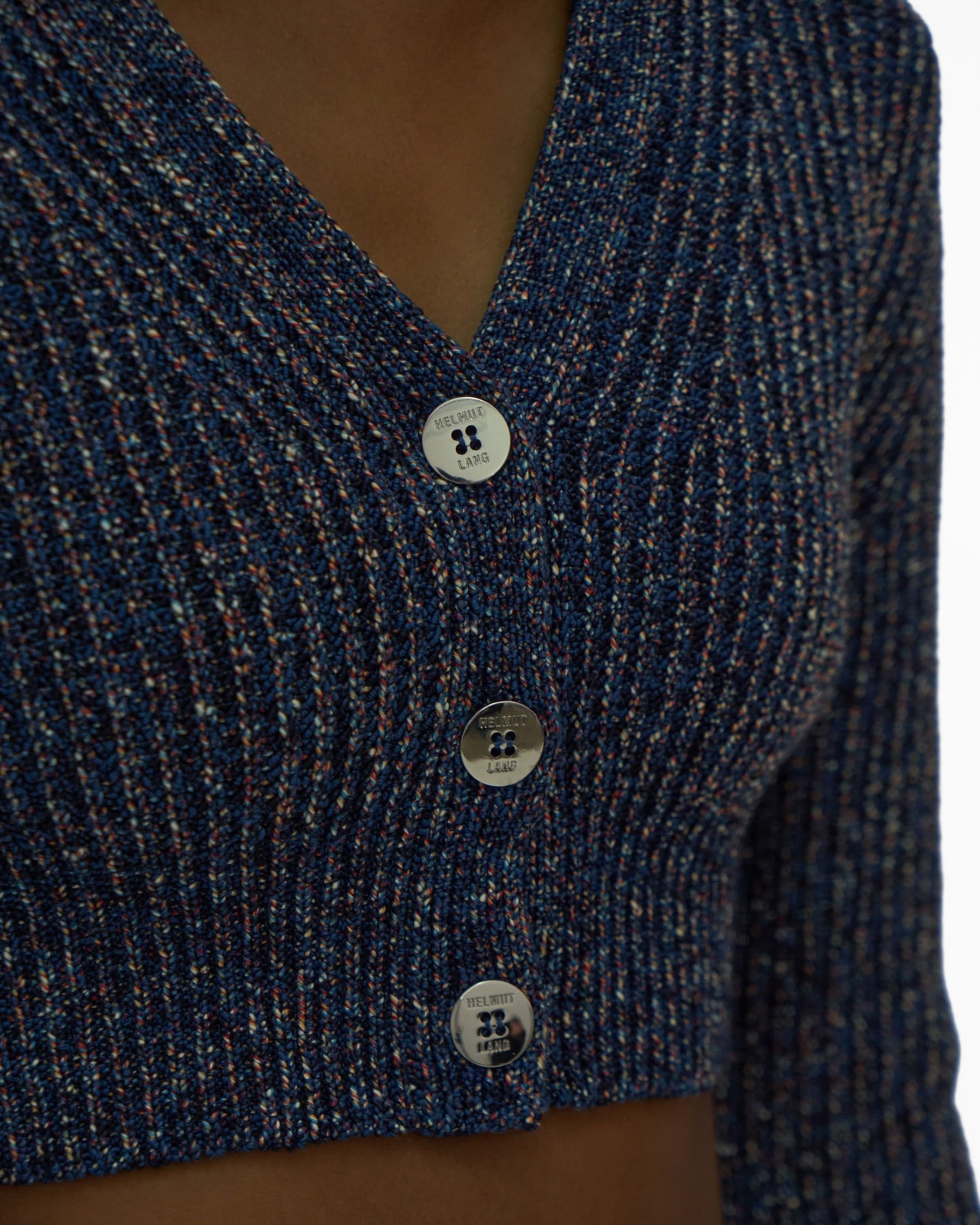 CROPPED SLUB CARDIGAN - 6