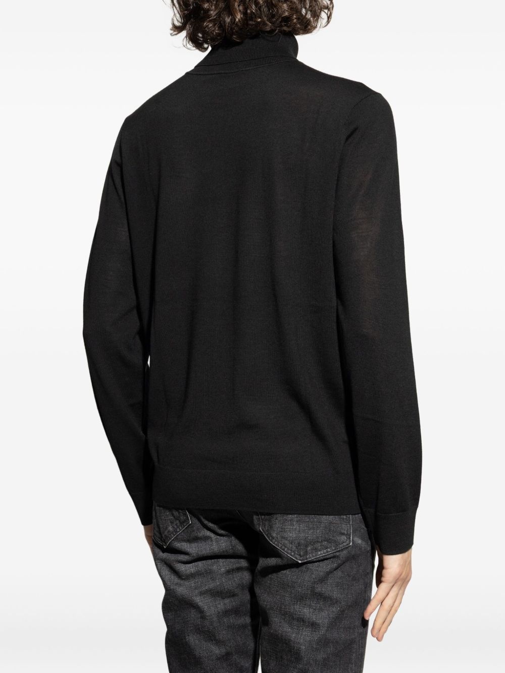turtleneck wool sweater - 4