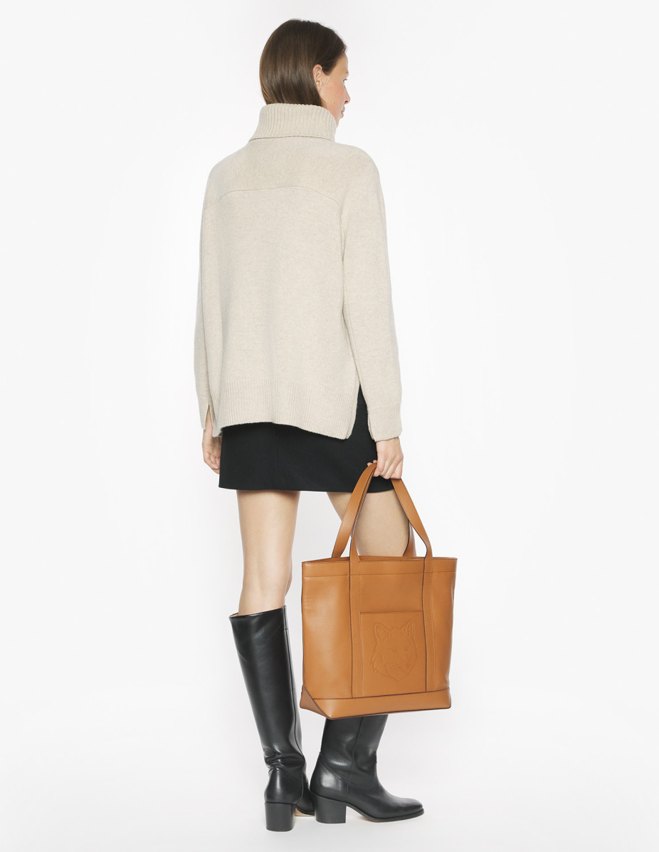 MERINO WOOL COMFORT TURTLENECK JUMPER - 5