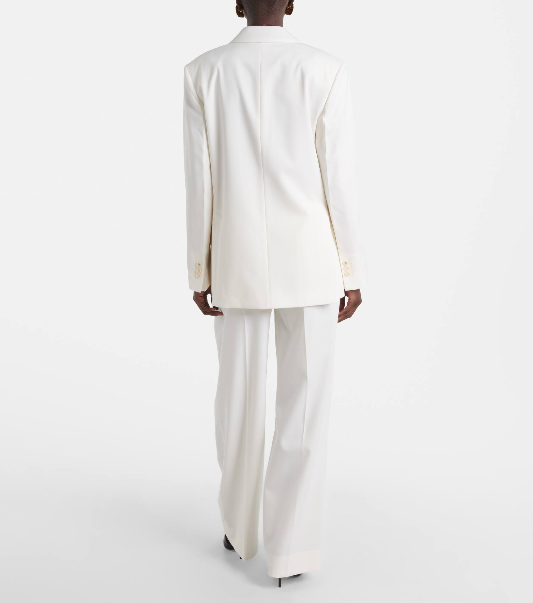 Wool-blend blazer - 3