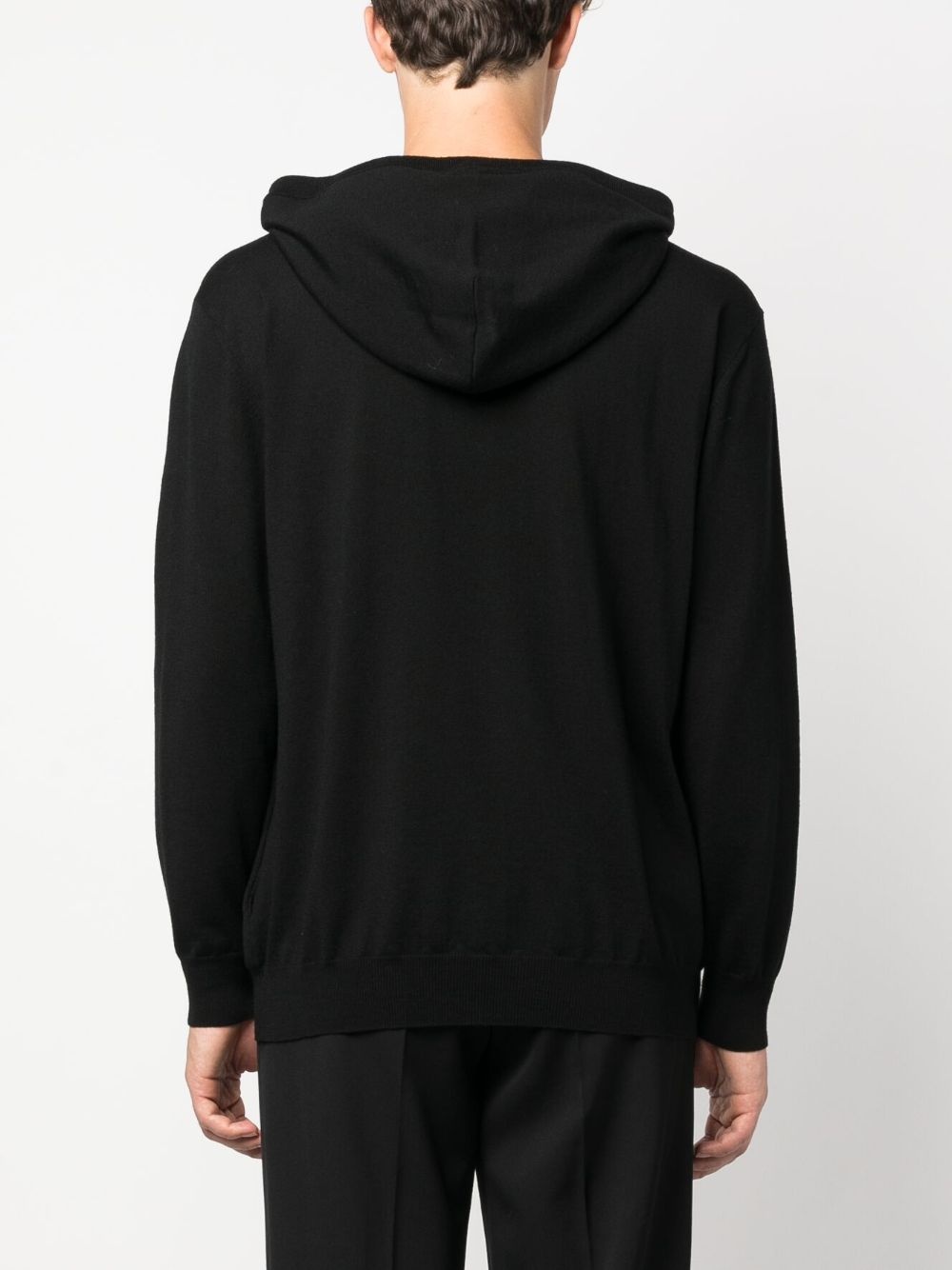 teddy-bear virgin wool hoodie - 4