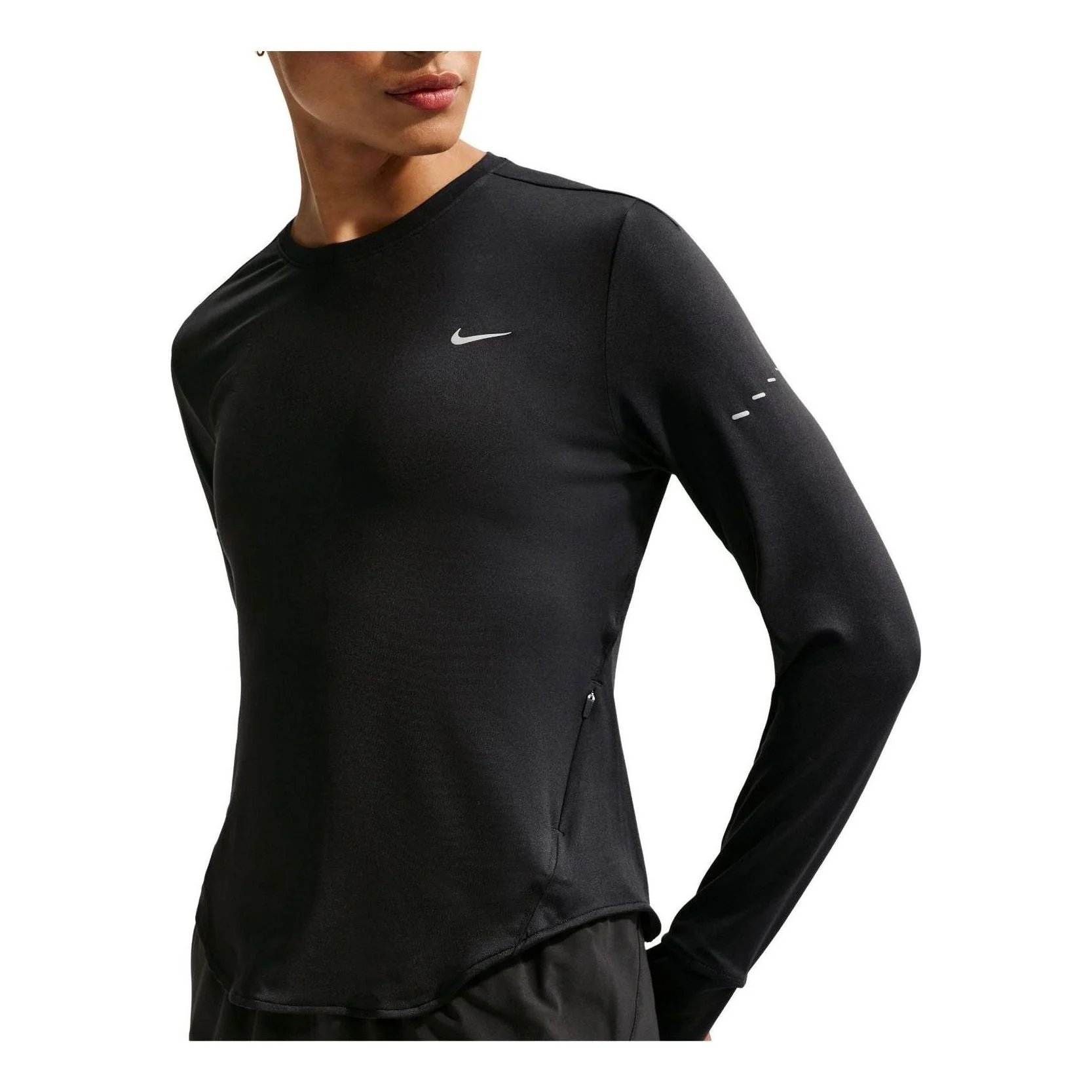 (WMNS) Nike Dri-FIT UV Top 'Black' HQ0503-010 - 1