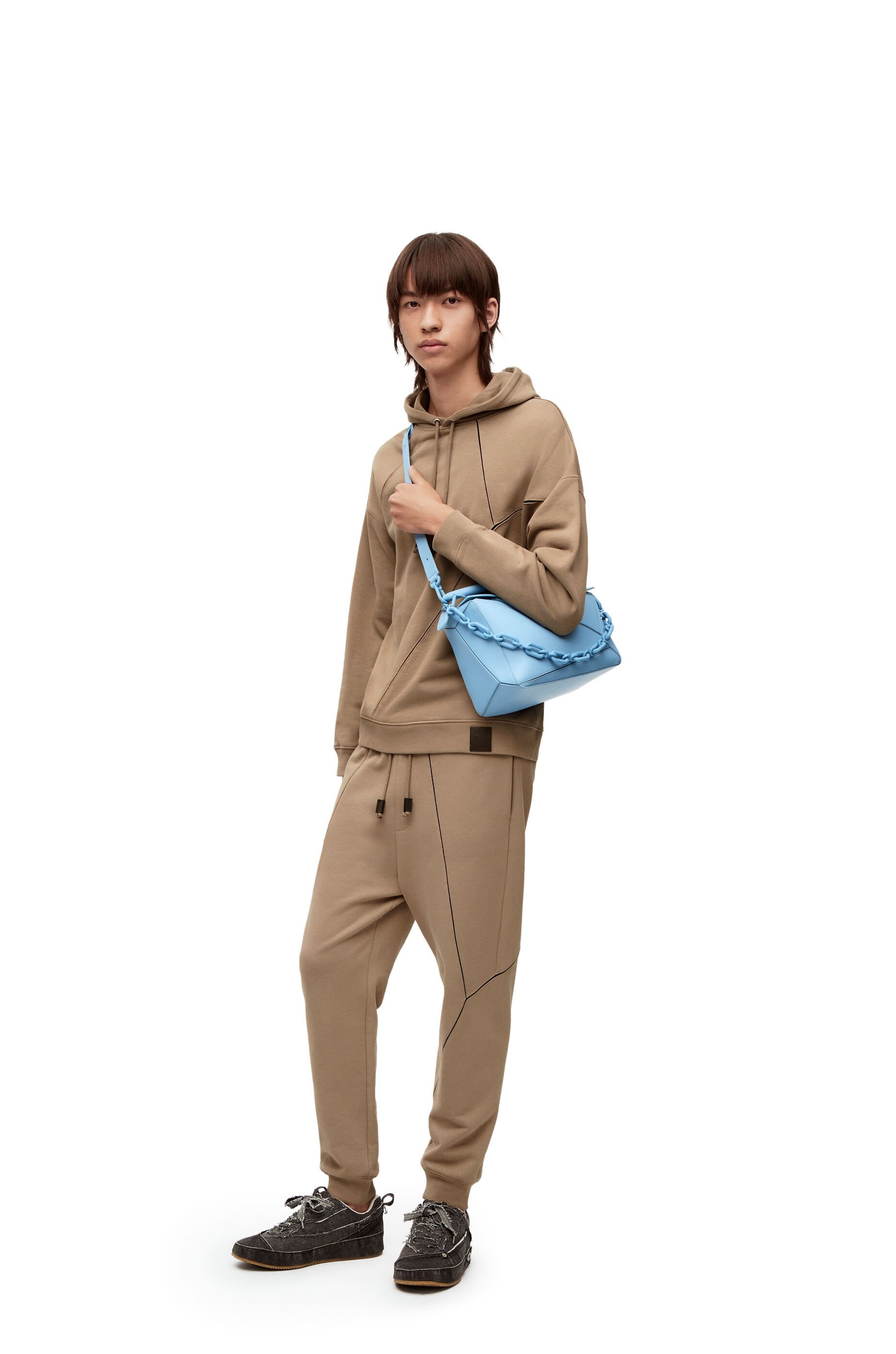 Puzzle jogging trousers in cotton - 2