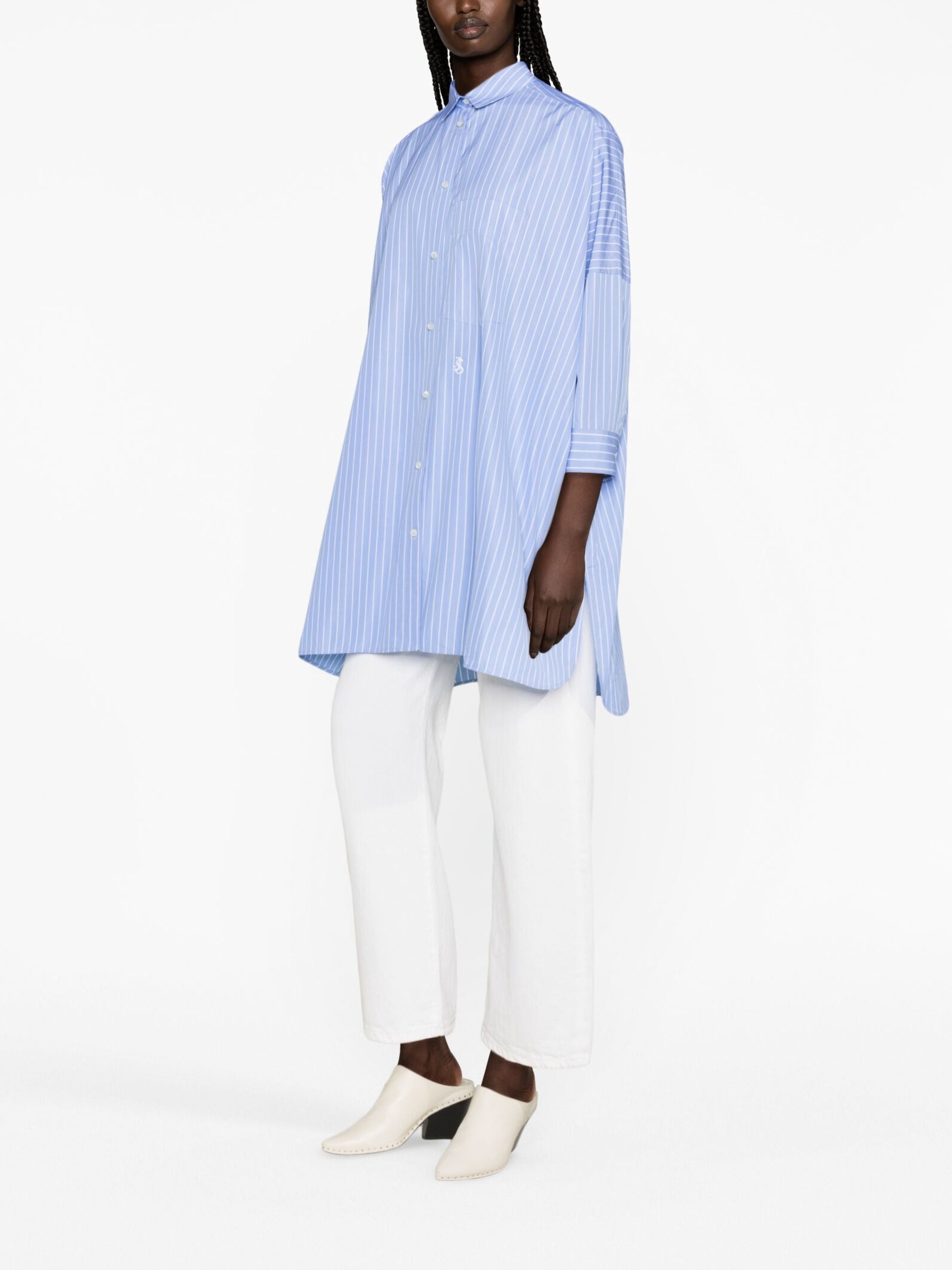 Striped Cotton Shirt - 3