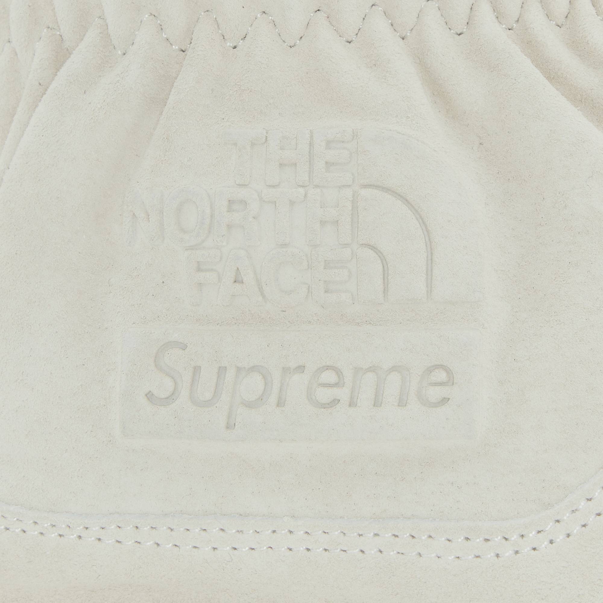 Supreme x The North Face Suede Glove 'Stone' - 3