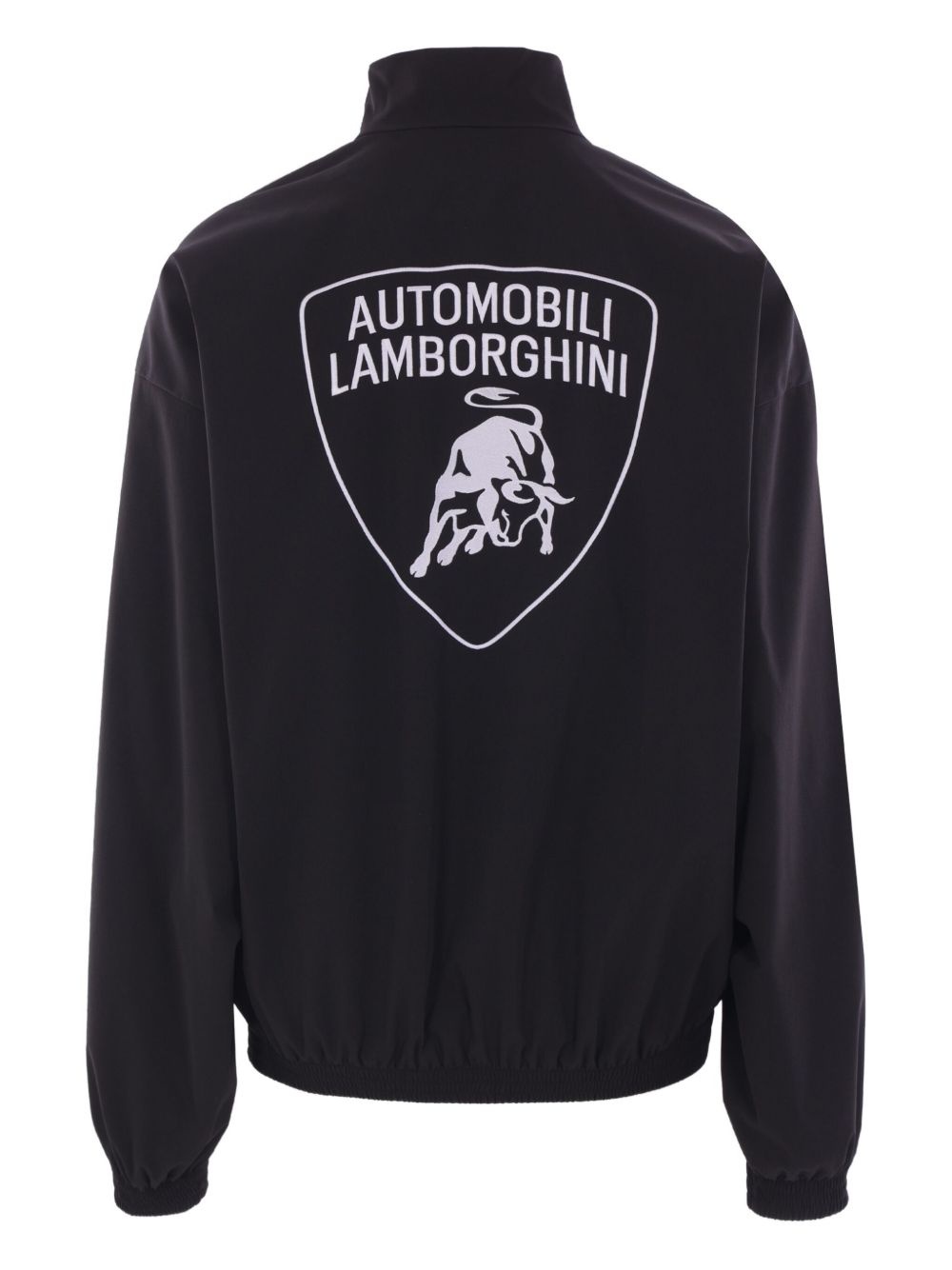 Automobili Lamborghini logo-embroidered track jacket - 2