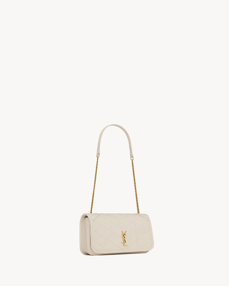 NIKI CHAIN POUCH IN VINTAGE LEATHER 6
