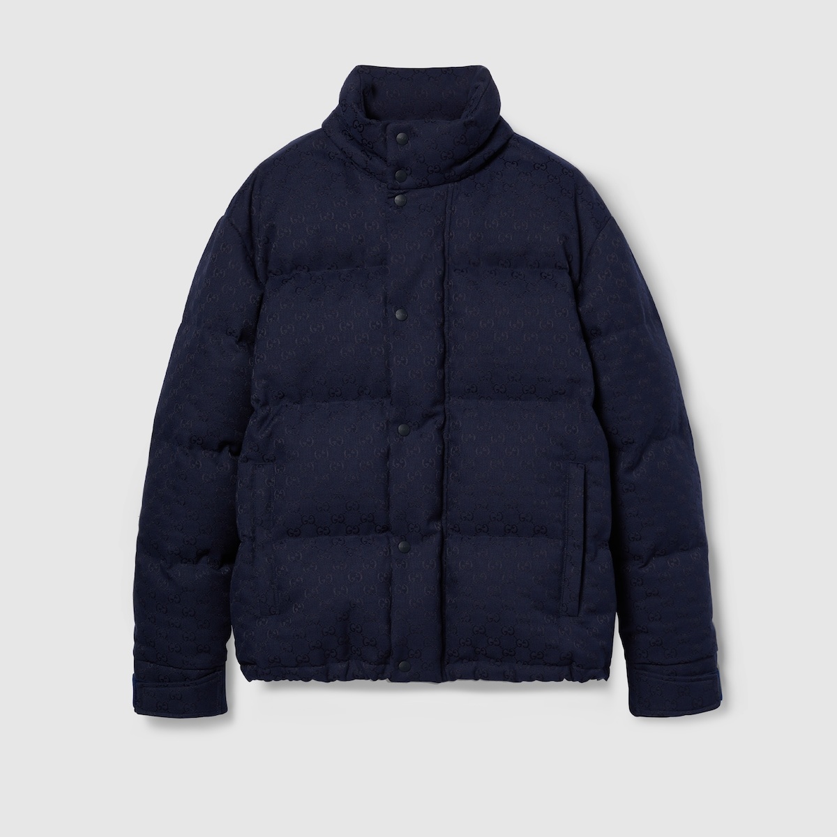 GG canvas down jacket - 7