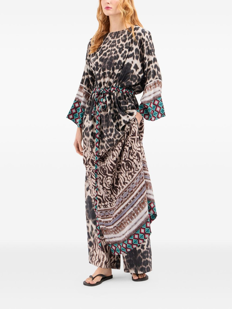 Aloe leopard-print palazzo trousers 3