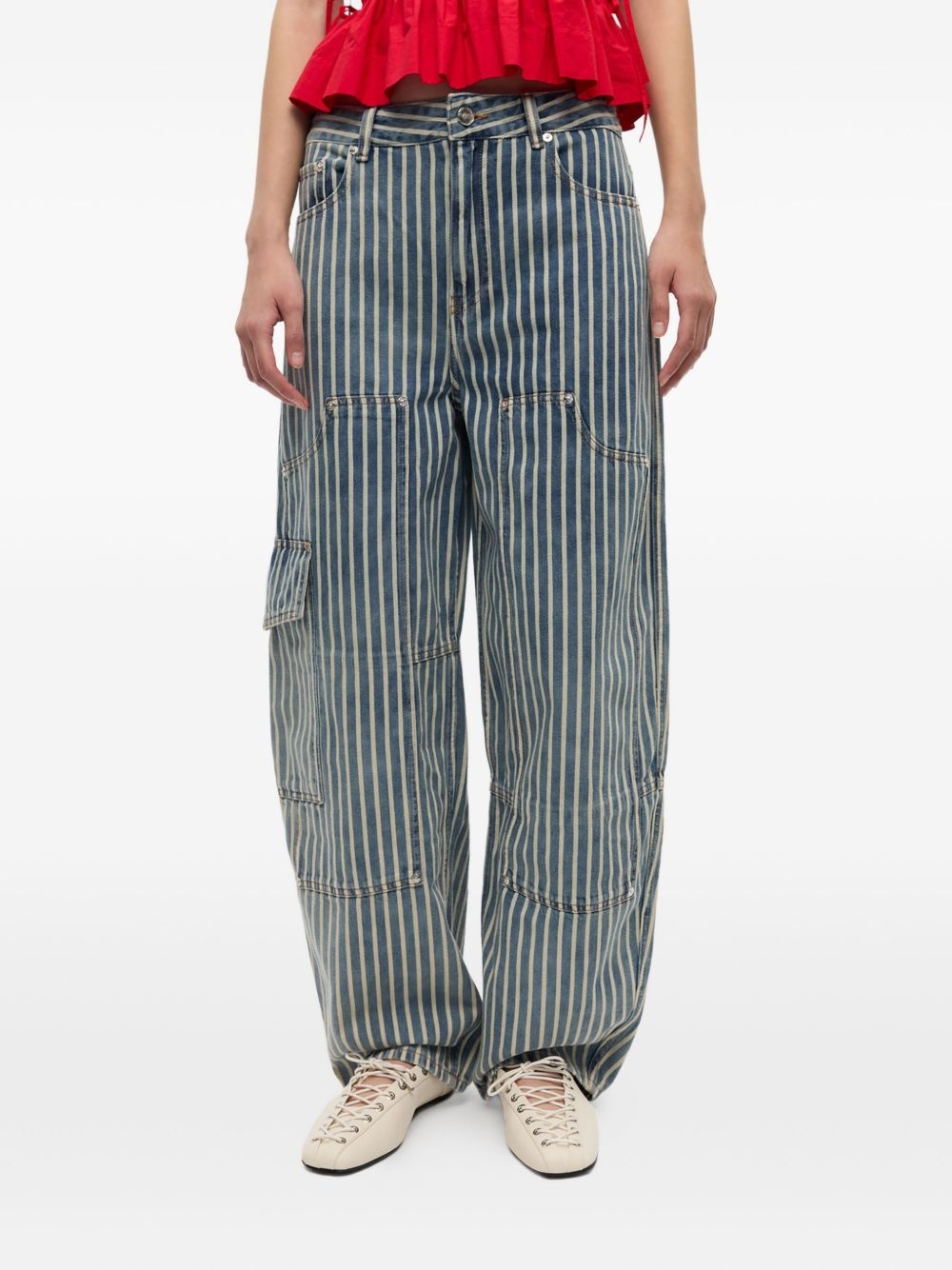 striped jeans - 3