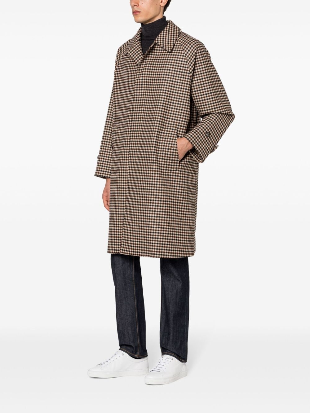 Belford checked coat - 3