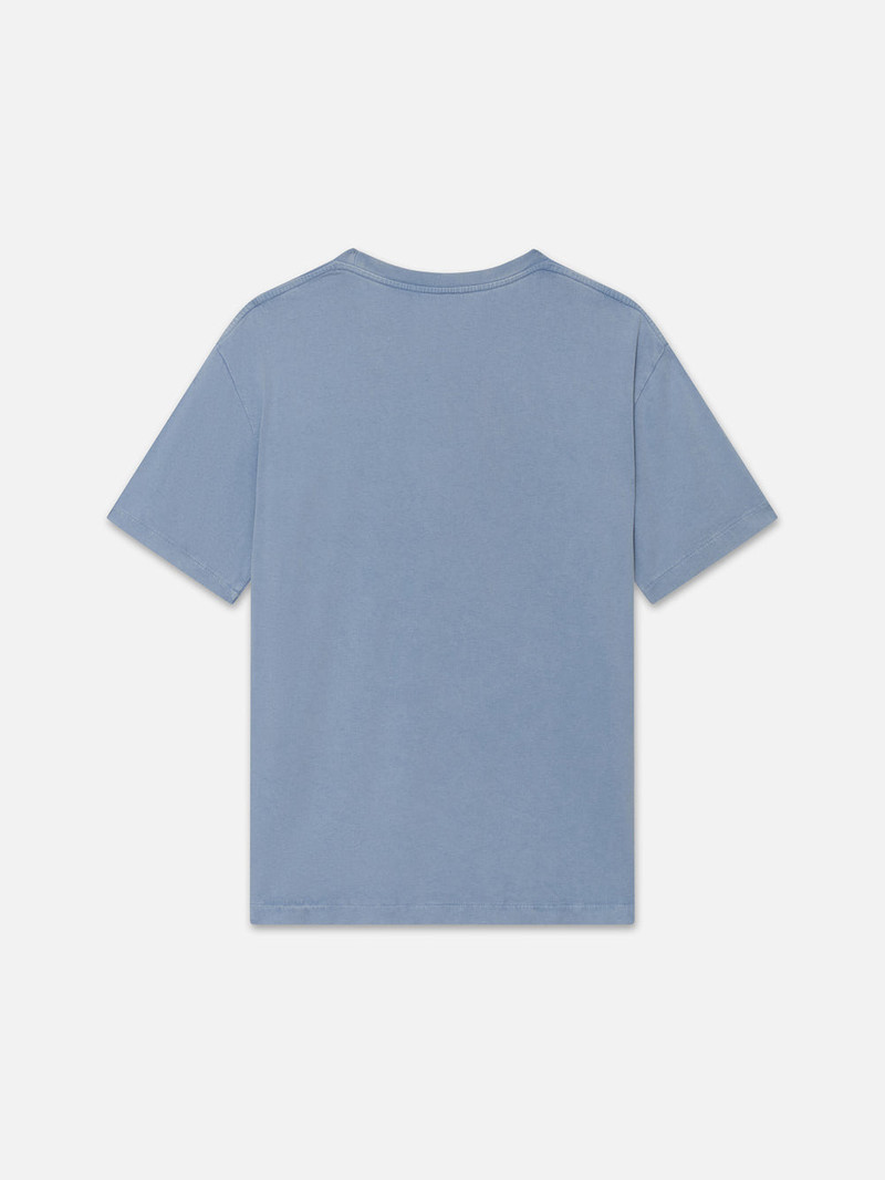 FRAME Vintage Tee in Vintage Light Blue outlook