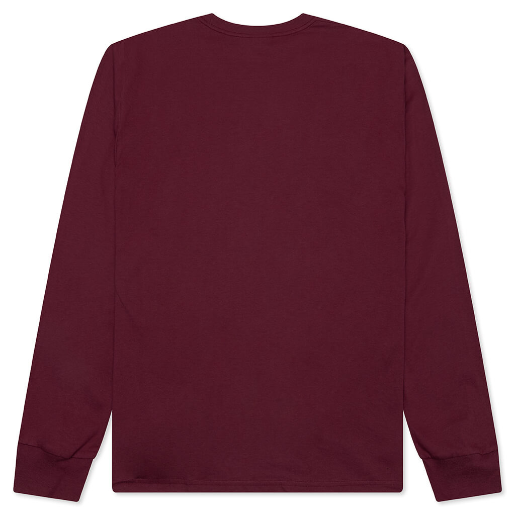 MIRROR L/S TEE - WINE - 2