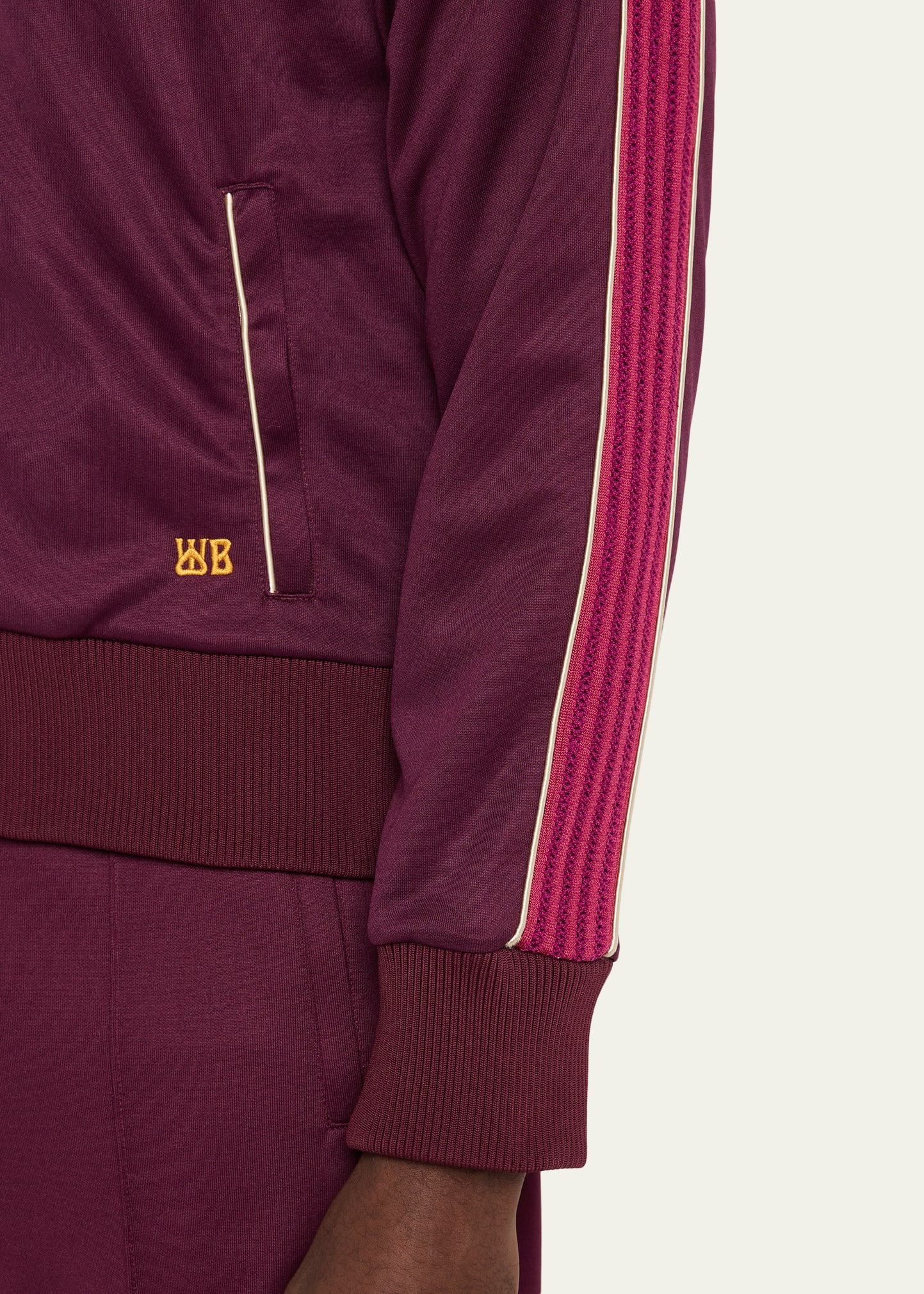 Men's Polyester Jersey Track Jacket - 5