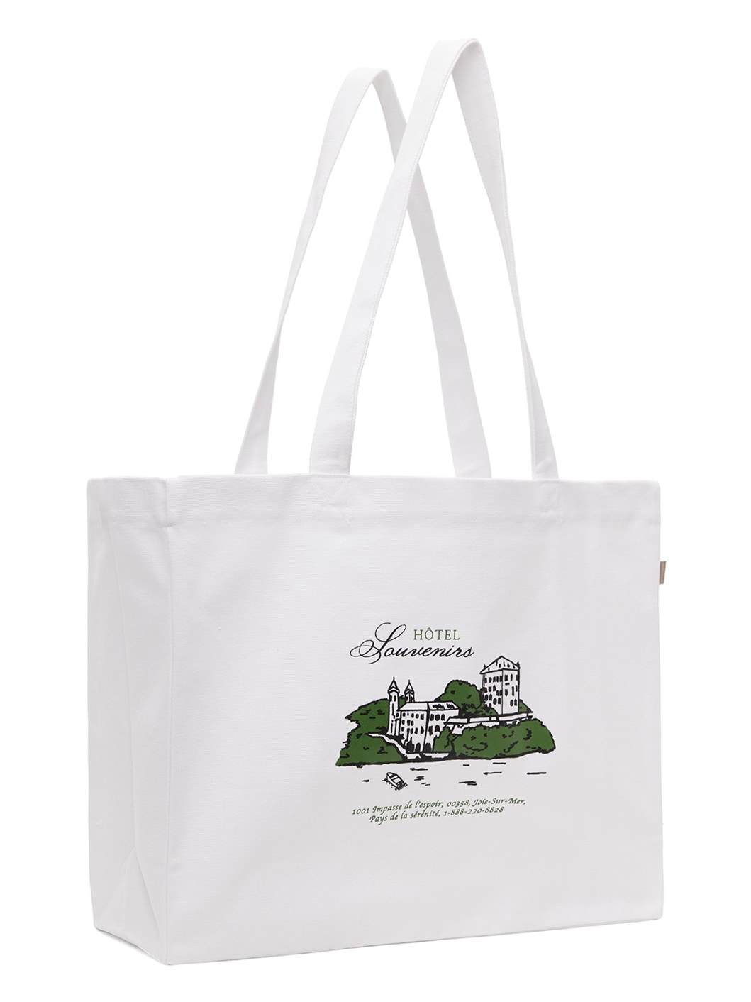 White JJJJound Edition 'Hôtel Souvenirs' Tote - 2
