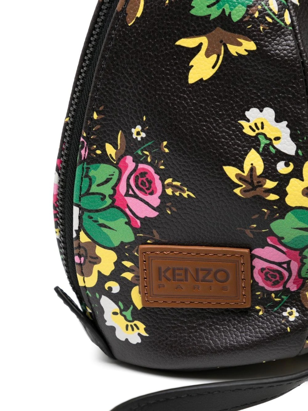 floral-print cross body bag - 4