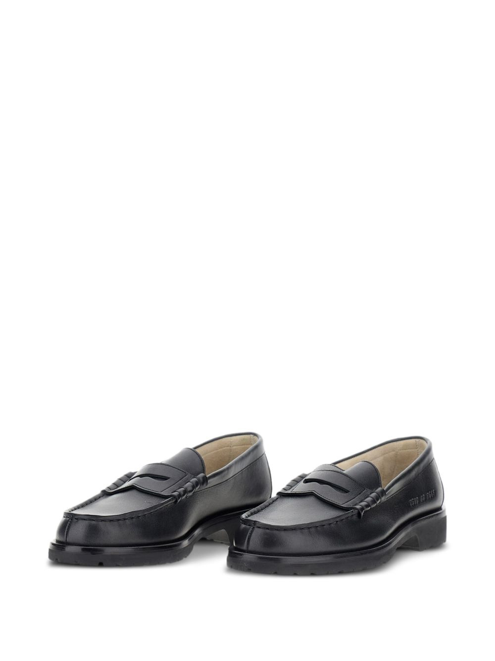 penny leather loafers - 2