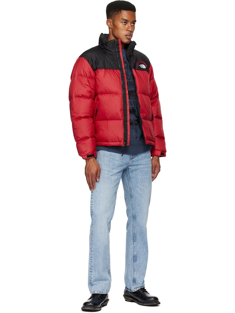 The North Face Red & Black 1996 Retro Nuptse Down Jacket outlook