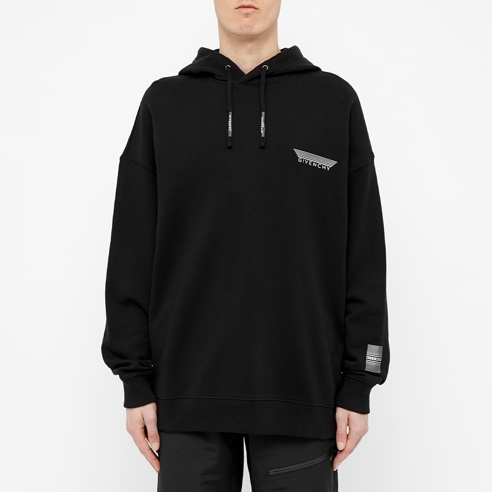 Givenchy Taped Back Logo Hoody - 5