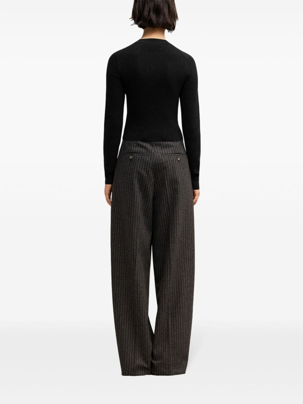 Ami de Coeur cotton-blend top - 4