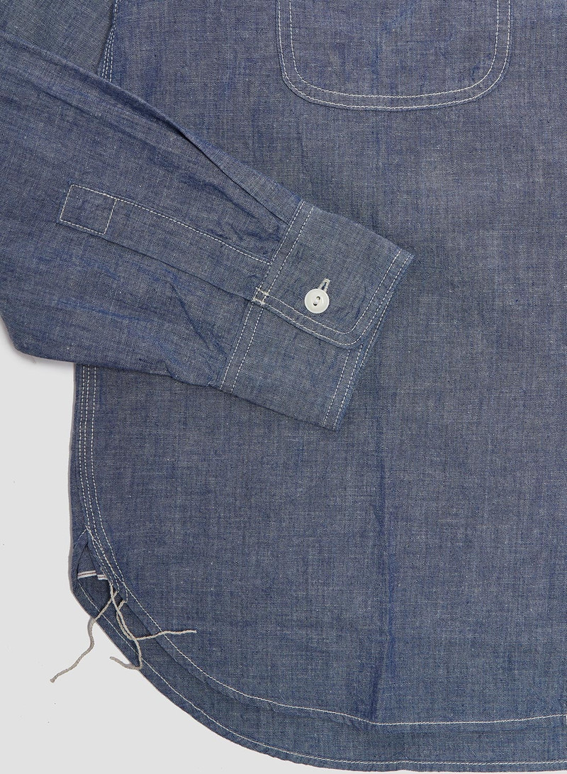 FOB Factory Chambray Work Shirt 4